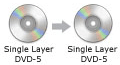 Any DVD Cloner: clone DVD5 to DVD5 disc