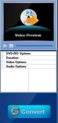 vidoe and audio options