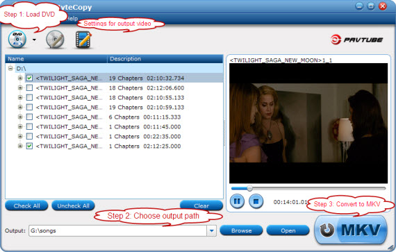 bluray to mkv, rip dvd to mkv