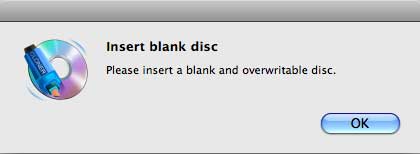 mac dvd cloner insert a disc
